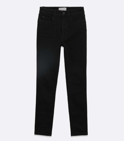 Petite Black Lift & Shape Jenna Skinny Jeans