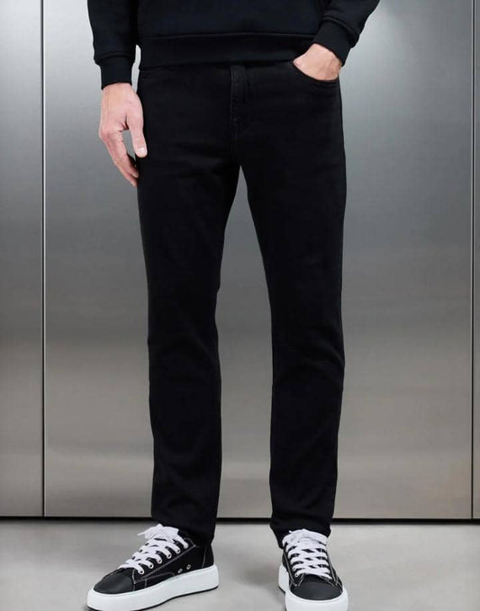 Premium Black Denim Trouser