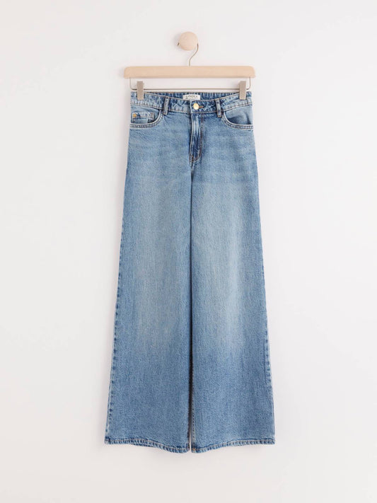 VIOLA Extra wide high waist jeans