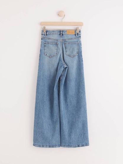 VIOLA Extra wide high waist jeans