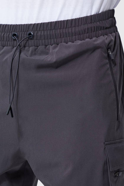 Tall Elastic Waist 4 Way Stretch Cargo Short