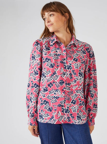 Pure viscose blouse - Damart - Pink