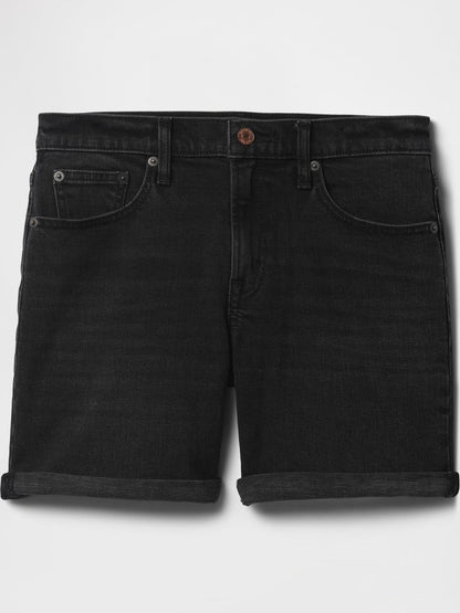 5" Mid Rise Denim Girlfriend Short