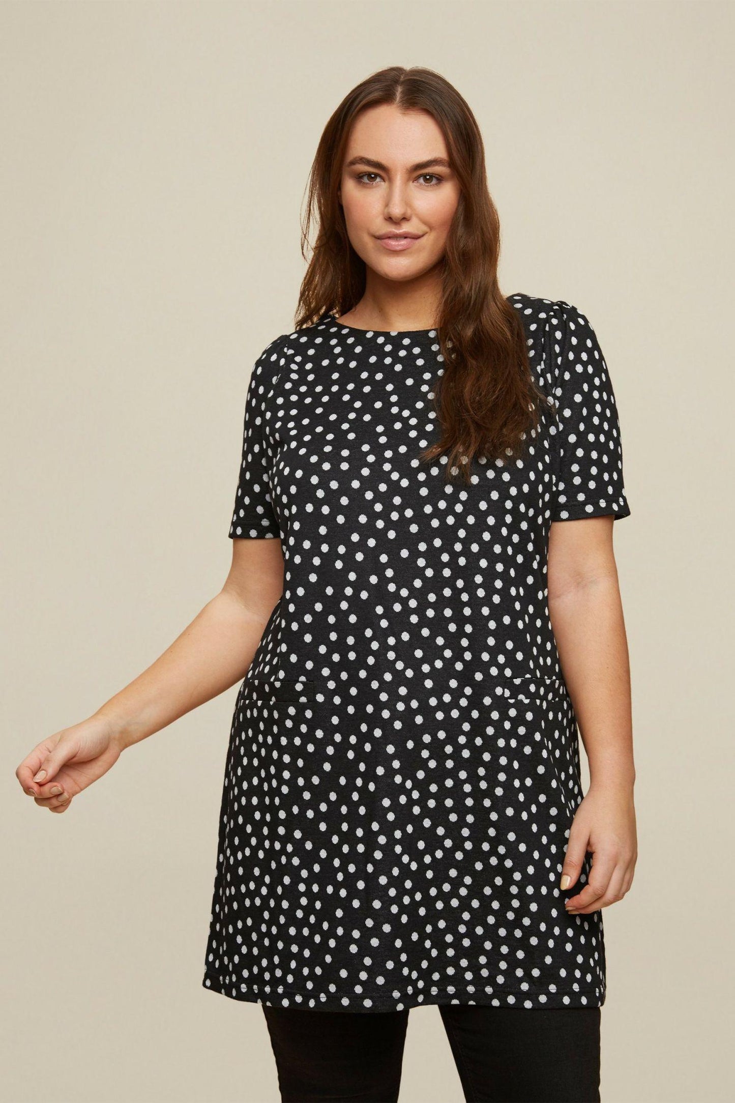 Polka Dot Tunic Dress