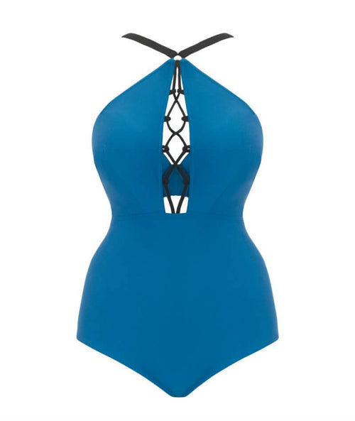 Rock The Pool Swimsuit Petrol Blue