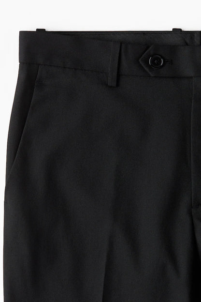 Men's Black Regular Fit Pants