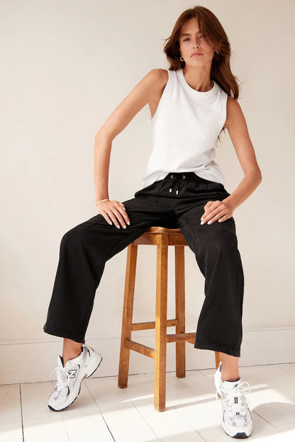 Next Black Cargo Combat Trouser