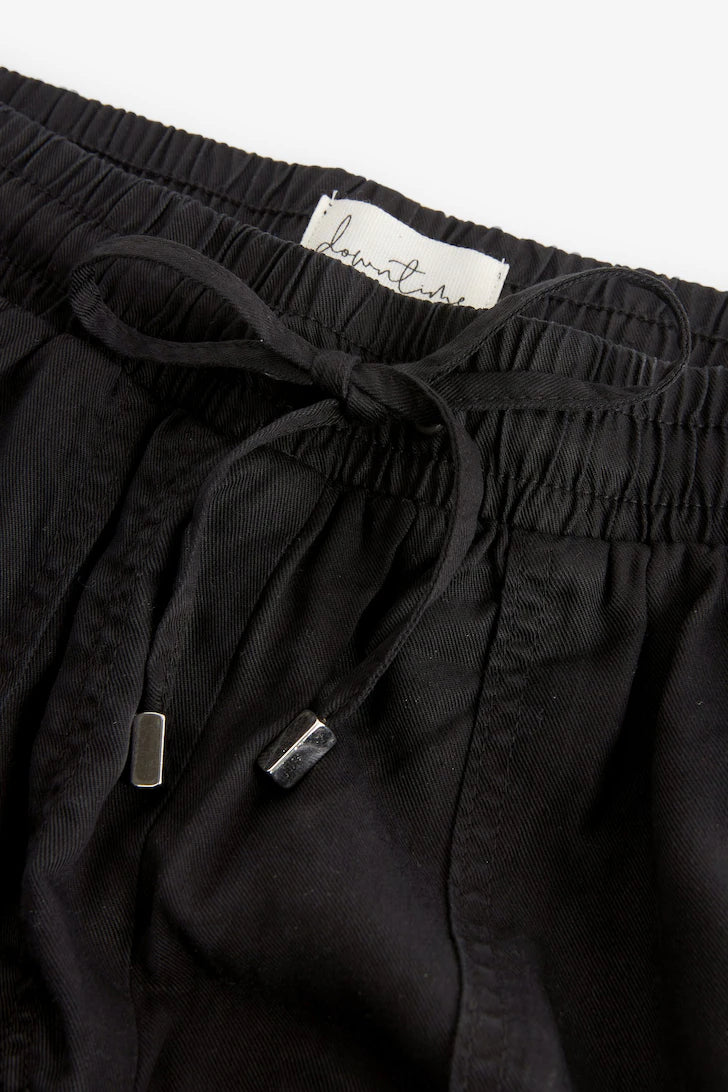 Next Black Cargo Combat Trouser