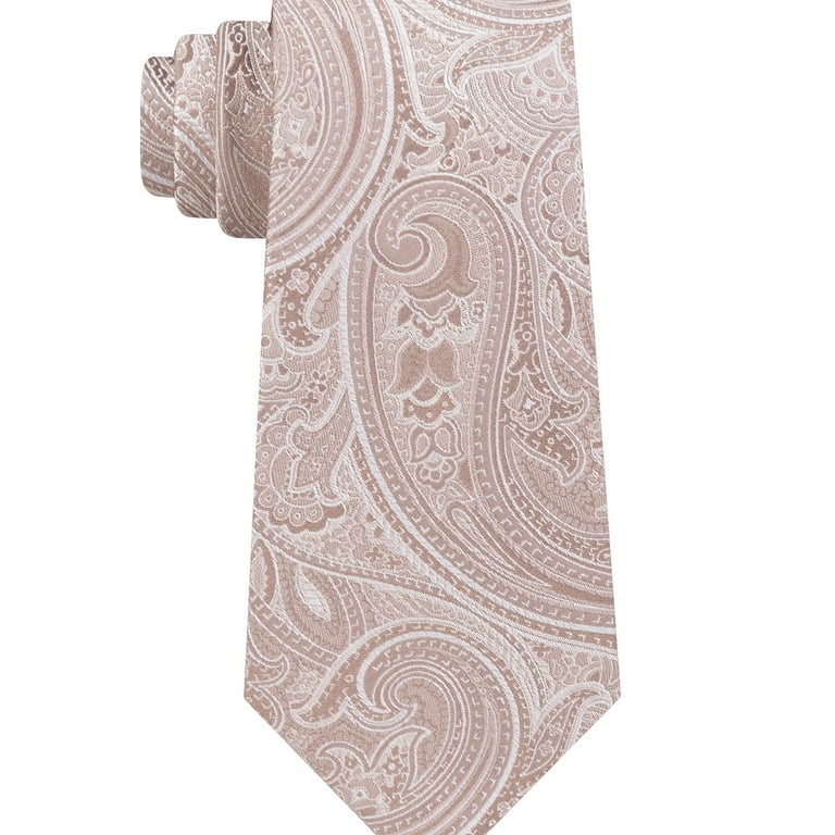 Beige Paisley Tie