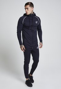 Zonal Zip Through Track Top Navy