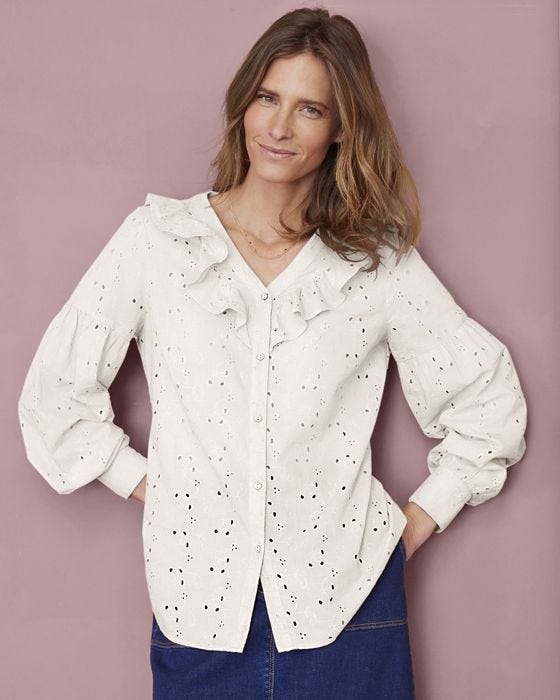 Broderie Anglais Blouse