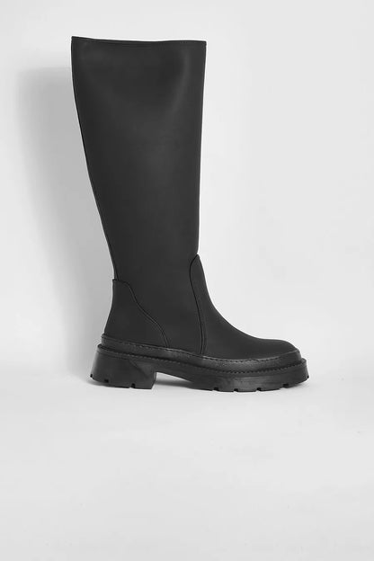 Knee High Rubber Boots