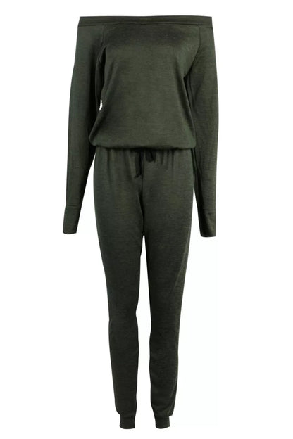 Tall Slash Neck Lounge Jumpsuit