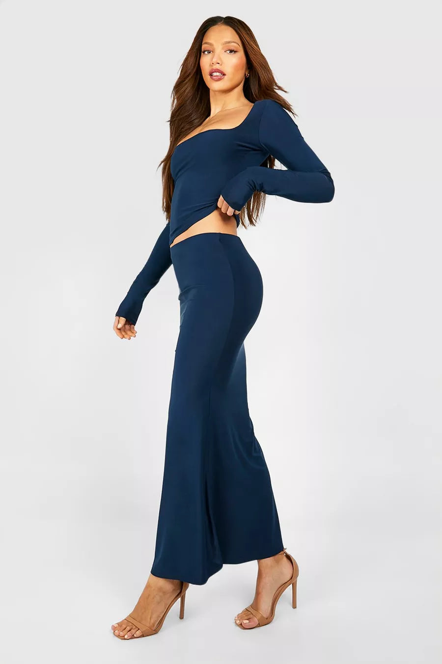 Tall Slinky Midaxi Skirt