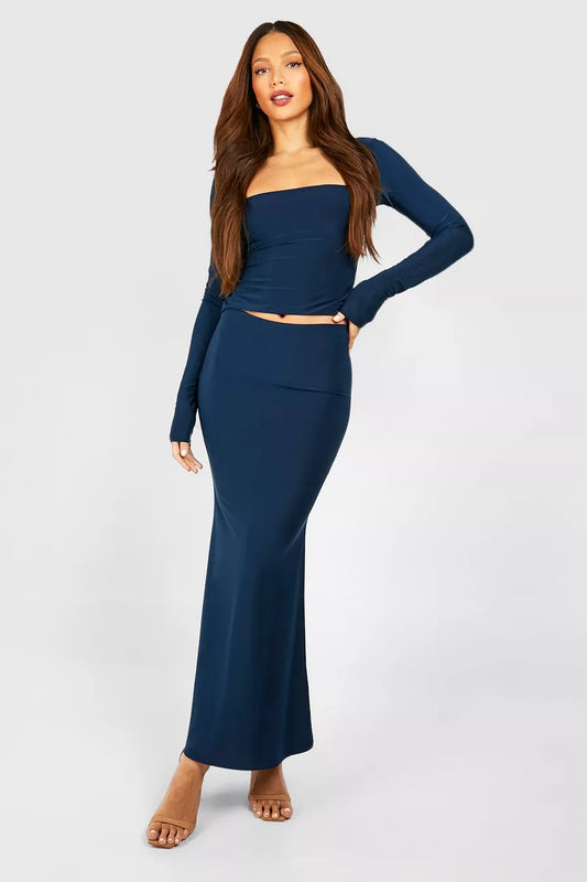 Tall Slinky Midaxi Skirt