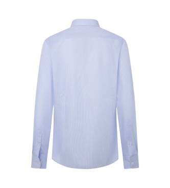 Blue Magic Kent Collar Slim Fit Shirt Blue