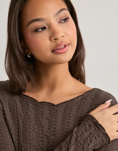 Onlella L/S Ruching Top Jersey