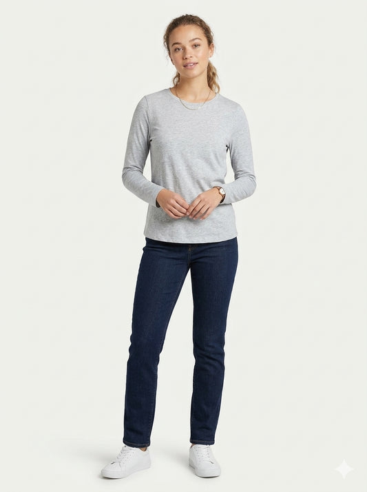 Assembly Crew Neck T-Shirt With Long Sleeve