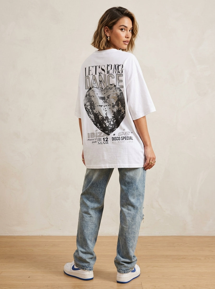 Oversized T-shirt With Back Print