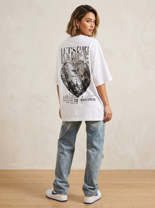 Oversized T-shirt With Back Print