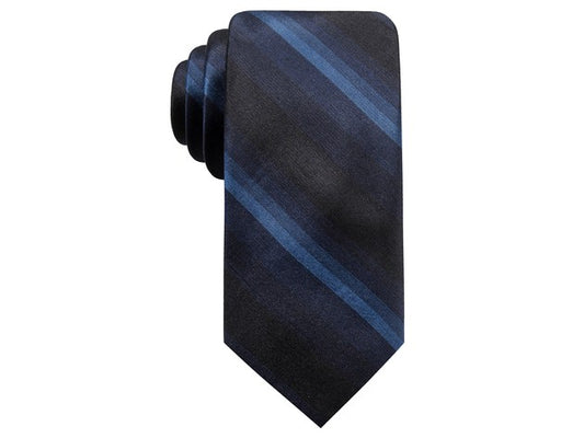 Blue Ombre Diagonal Stripe Tie