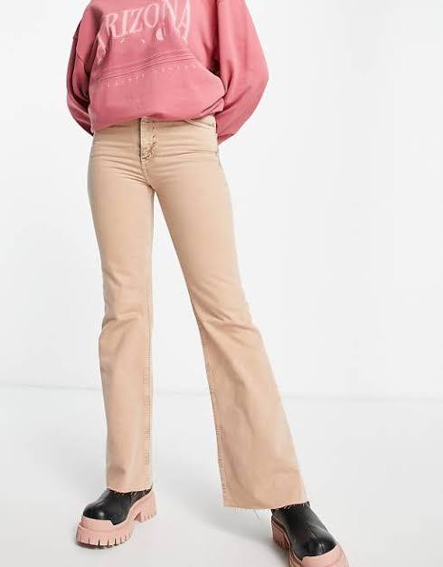 Inspired '99 Flare Jean in Washed Sand
