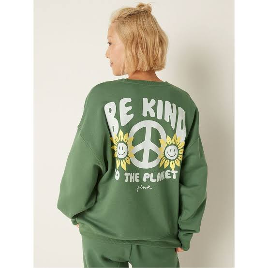 Green Be Kind To The Planet Sweatshirt