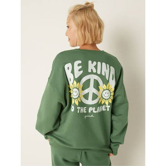 Green Be Kind To The Planet Sweatshirt