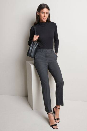Tailoring Taper Charcoal Trousers