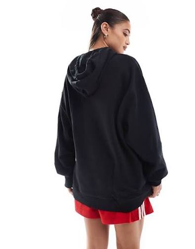 Blanks Oversized Hoodie in Black