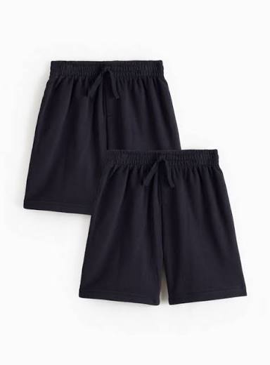 2 Pack Navy Shorts