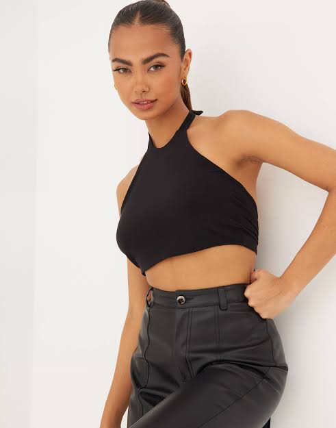 Halterneck Crop Top