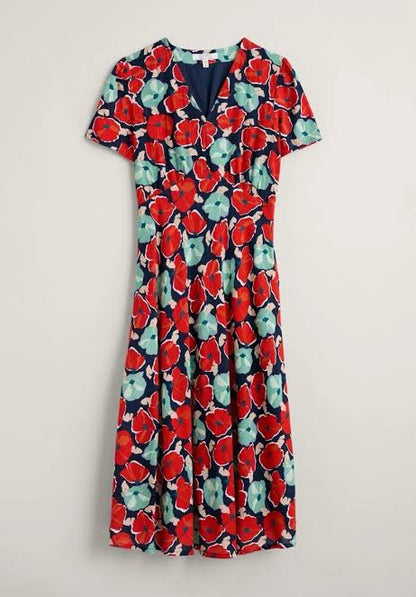 Hart Fern Dress Layered Poppy