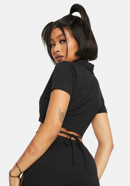Valtina Top Black