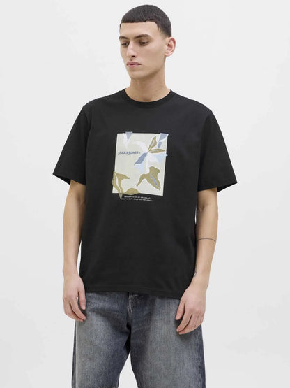 JORALMERIA Front Crew Neck T-Shirt