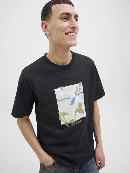 JORALMERIA Front Crew Neck T-Shirt