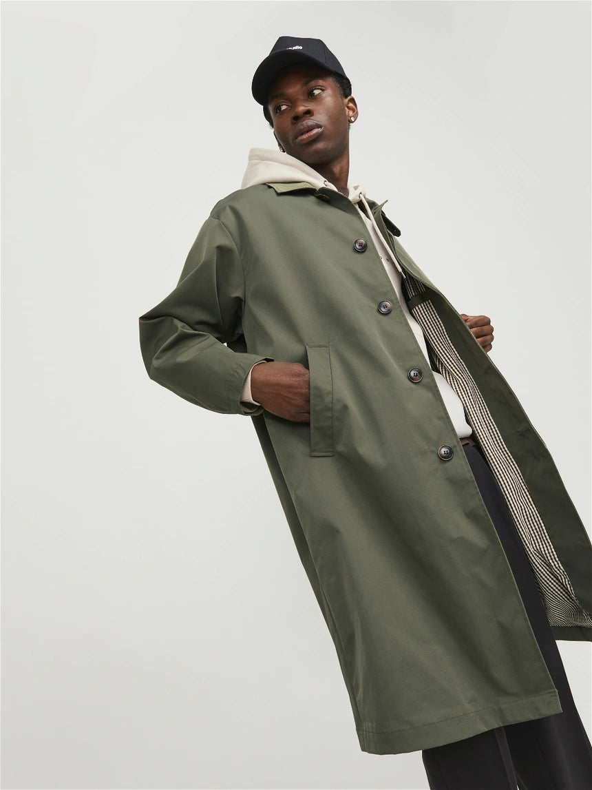 Trench Coat New Sage