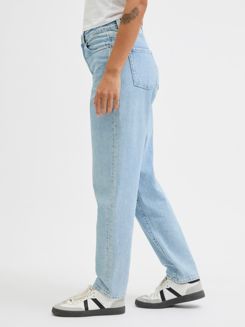 Mom Fit High waist Jeans - Light Blue