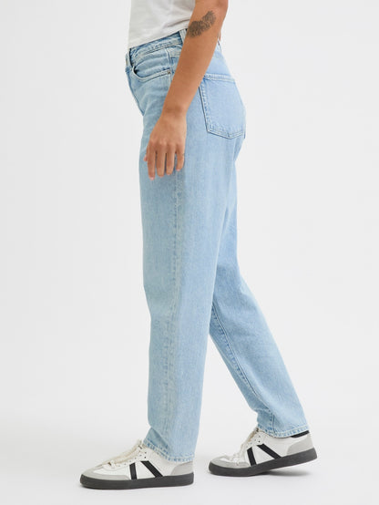 Mom Fit High waist Jeans - Light Blue