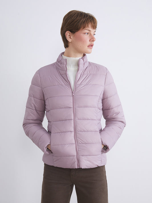 Lcw Eco Funnel Neck Women's Puffer Coat