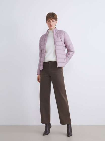 Lcw Eco Funnel Neck Women's Puffer Coat