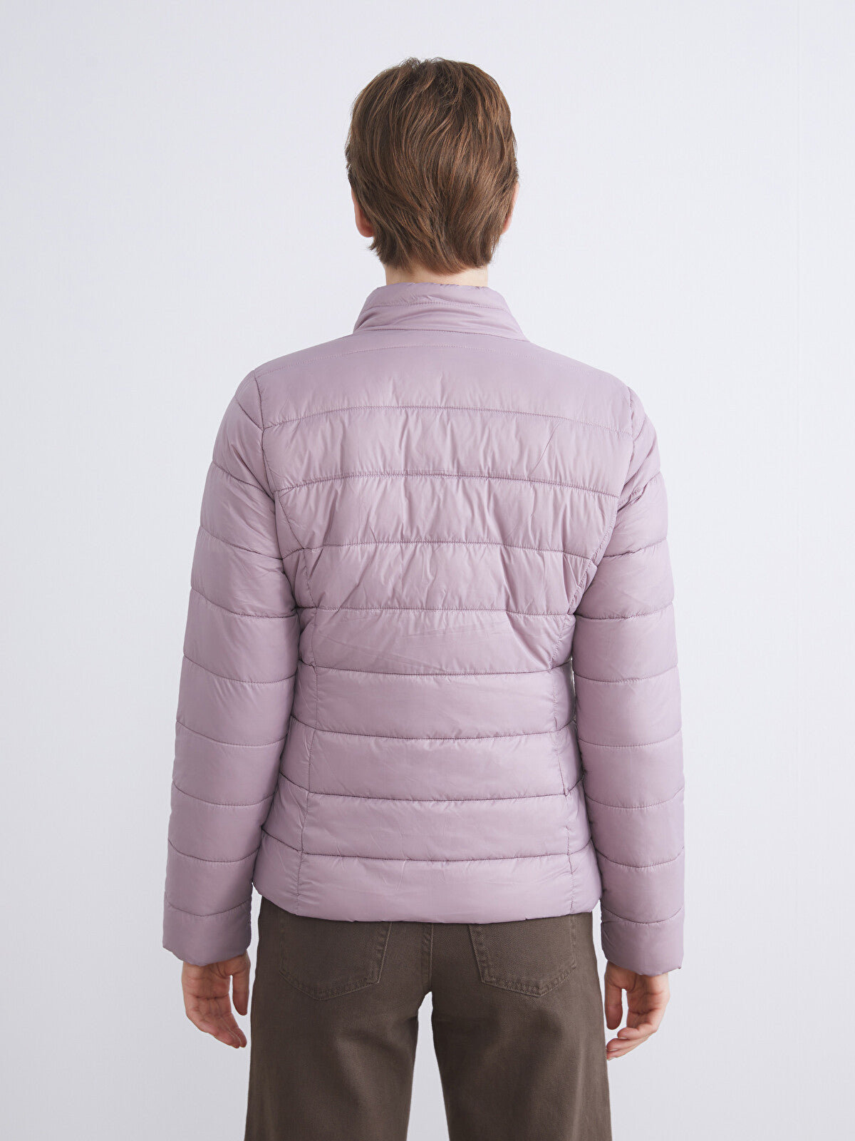 Lcw Eco Funnel Neck Women's Puffer Coat