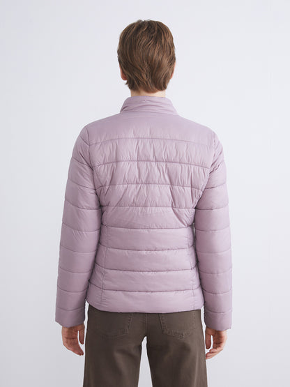 Lcw Eco Funnel Neck Women's Puffer Coat