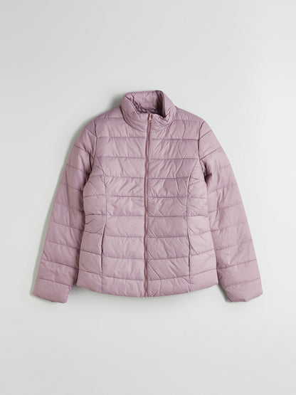 Lcw Eco Funnel Neck Women's Puffer Coat