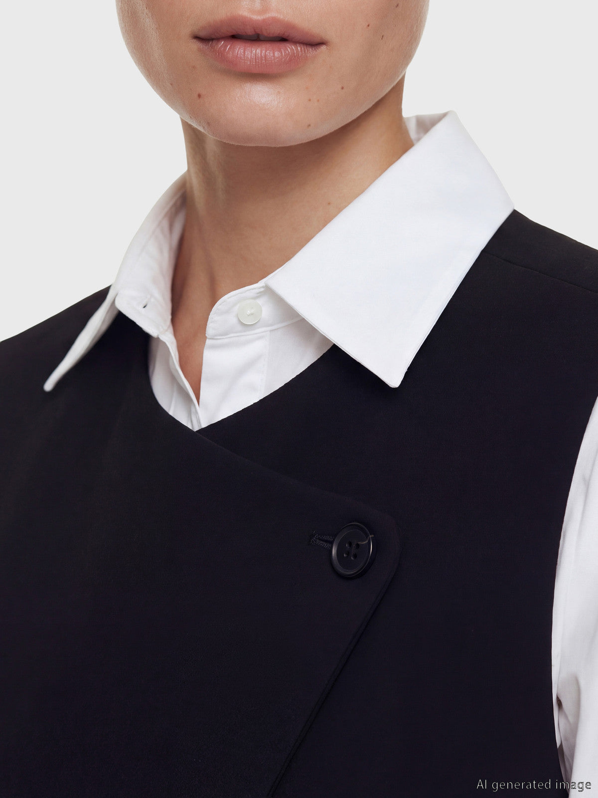 Crew Neck Women Classic Vest