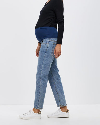 Maternity Straight Stretch Jean (Over Belly)