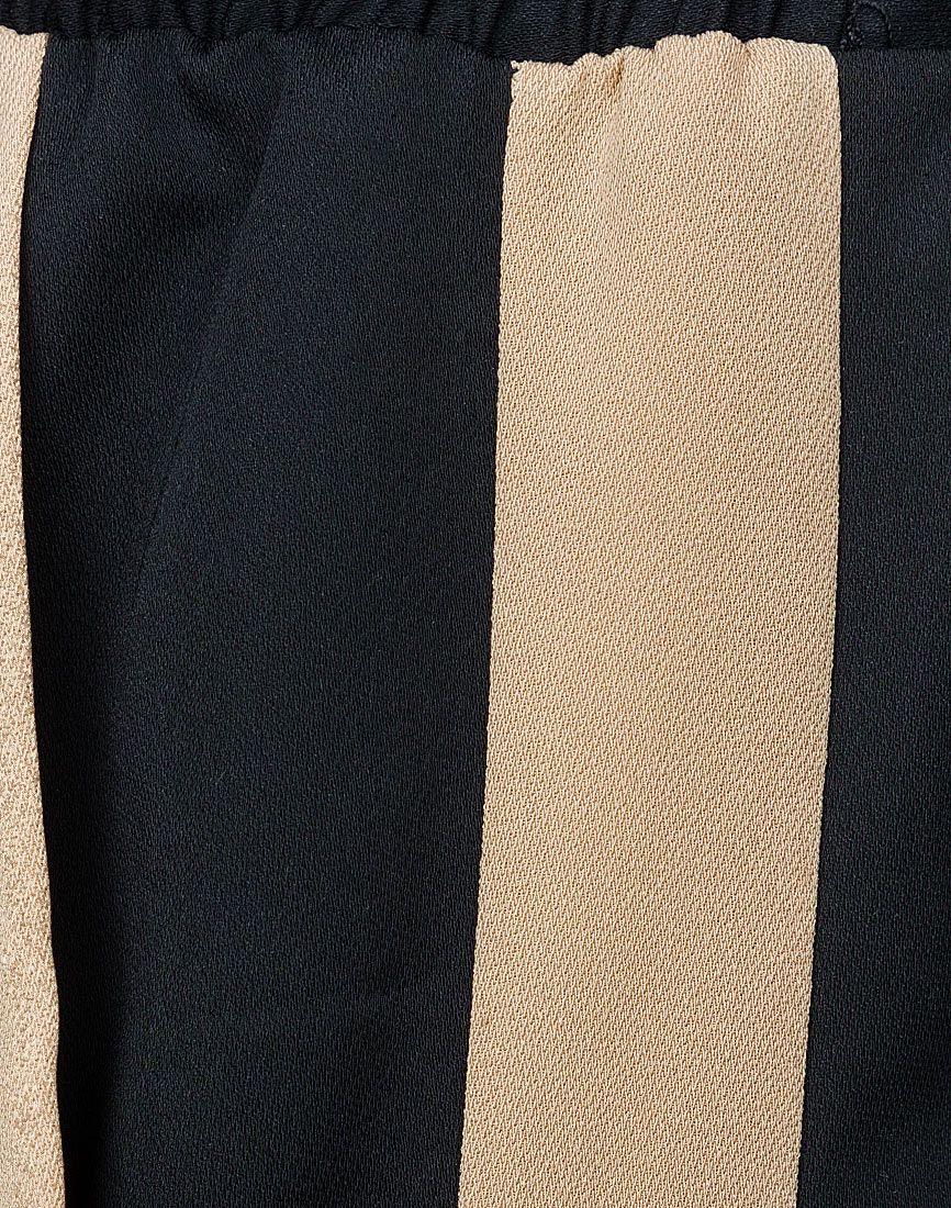 Black Side Stripe Trousers