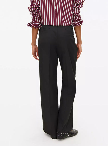 Black Wide Leg Trousers