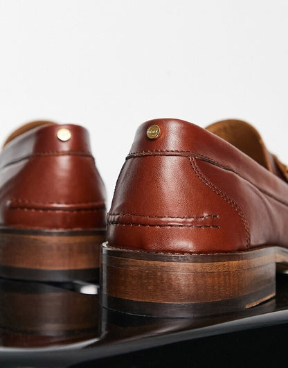 Noak Made in Portugal Loafers in Tan Leather