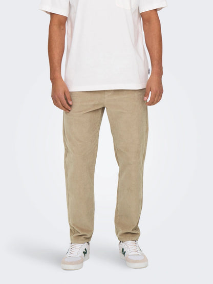 Onslinus Tapered Fit Corduroy Trouser
